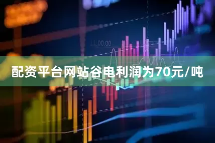 配资平台网站谷电利润为70元/吨